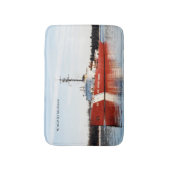WAGB 83 Mackinaw Red Bathmat Badematte (Vorderseite Vertikal)