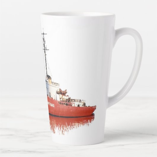 WAGB 83 Mackinaw red info latte Tasse (Rechts)