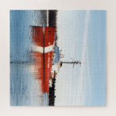 WAGB 83 Mackinaw Red Jigsaw Puzzle (Horizontal)
