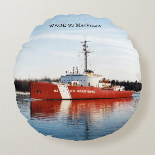 WAGB 83 Mackinaw roten Kissen