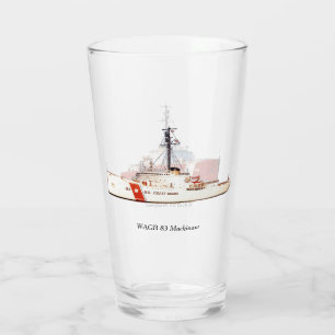 WAGB 83 Mackinaw rotes u. weißes Glas