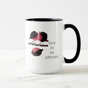 Wage, anders zu sein, Niedliche Kaffee-Tasse Tasse