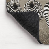 Wage, anders zu sein! Zebra Mouse Pad Mousepad (Ecke)