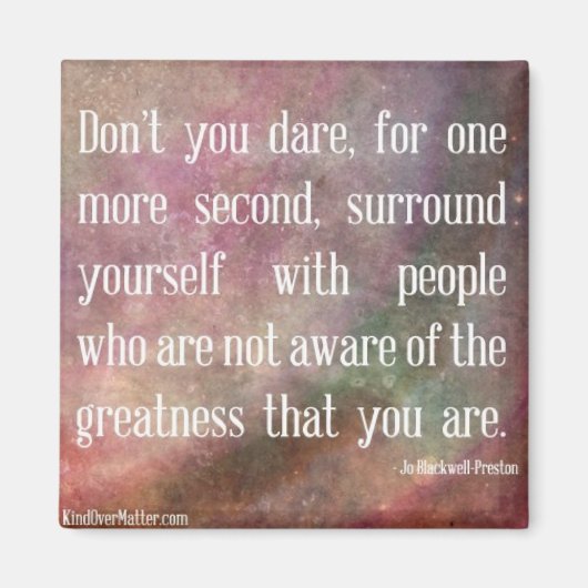 Wage es nicht magnet (Vorne)