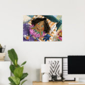 Wage nicht zu lachen poster (Heimbüro)