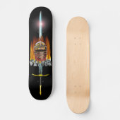 Wagemut- und Feuer-Skateboard Skateboard (Vorderseite)