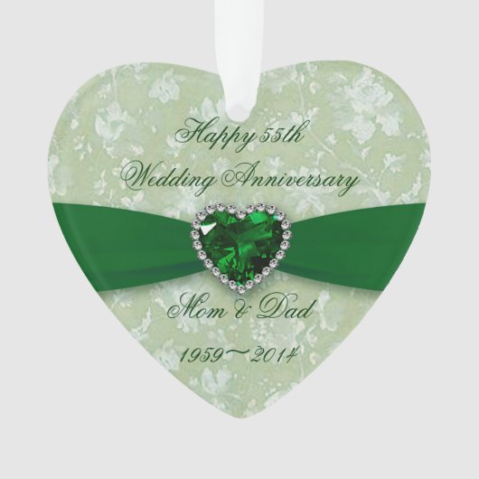 Wagemutige Damaskus 55. Hochzeitsszenario Ornament (Vorderseite)