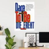 wagen, anders_p zu sein poster (Heimbüro)