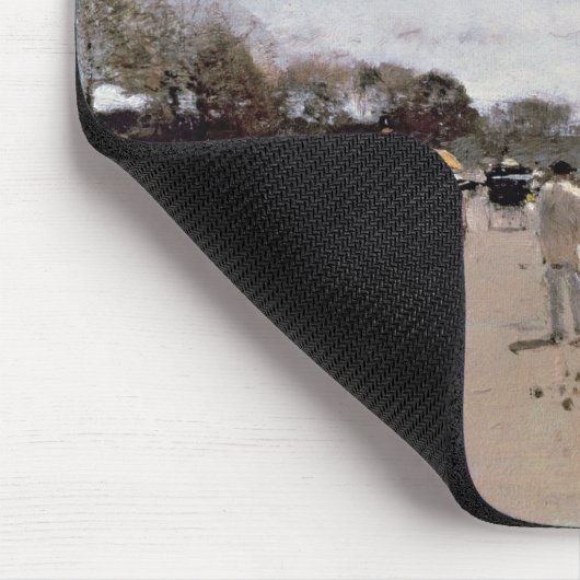 Wagen auf den Champions Elysees Mousepad (Ecke)