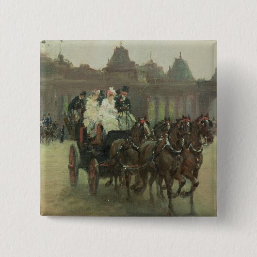 Wagen bei Hyde Park Button (Vorderseite)