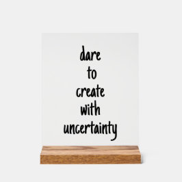 wagen, ein akrales Zeichen zu erstellen Acrylschild