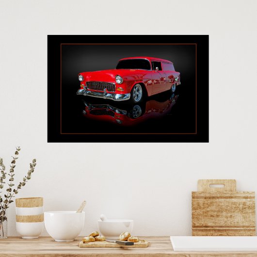 Wagen für 1955 poster (Küche)