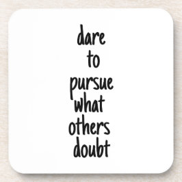 wagen, harten Kunststoff-Untersetzer zu verfolgen Getränkeuntersetzer