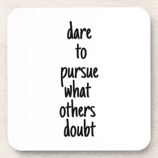 wagen, harten Kunststoff-Untersetzer zu verfolgen Getränkeuntersetzer (Vorderseite)