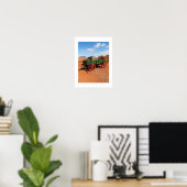 Wagen im Monument Valley Poster (Heimbüro)