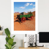 Wagen im Monument Valley Poster (Heimbüro)