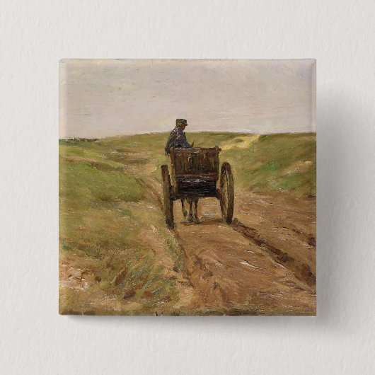 Wagen in Katwijk, 1889 Button (Vorderseite)