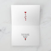 wagen Sie es, die Bold_Grußkarte zu sein Karte (Innenseite)