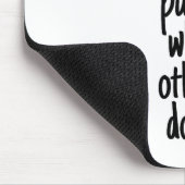 wagen Sie es, die Maus-Pad Mousepad (Ecke)