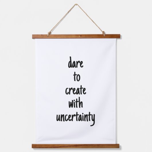 wagen Sie es, Holzklappwände zu erzeugen Wandteppich Mit Holzrahmen (Vorderseite)