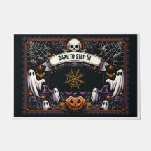 wagen Sie es, in Halloween Doormat zu treten