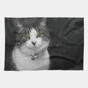 wagen Sie es, in meine grünen Augen zu schauen Geschirrtuch