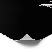 wagen Sie es, in Poster Matte zu laufen (Ecke)