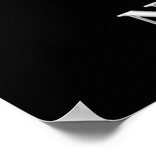 wagen Sie es, in Poster Matte zu laufen (Ecke)