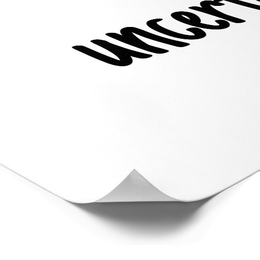 wagen Sie es, Poster zu erstellen (Ecke)