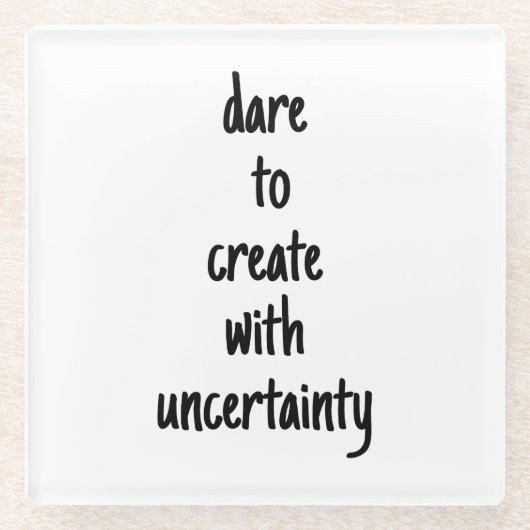 wagen Sie sich, einen Glass-Untersetzer zu erstell Glasuntersetzer (Vorderseite)