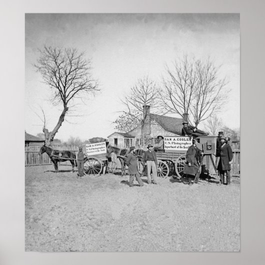 Wagen und Kamera von Sam A Cooley Fotograf Poster (Vorne)