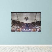 Wagendecke mit Gepäckträger-Rack-Le-Mastrou-Leinwa Leinwanddruck (Insitu (Holzboden))