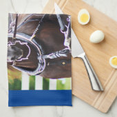 Wagenfahren Küchentuch (Viertel Falte)