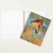 Wagenhändler von Alphonse Mucha (1902) Notizbuch Planer (Anzeige)