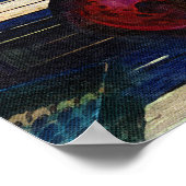 Wagenheber-Feuerinsel-Plakatwerbung Poster (Ecke)