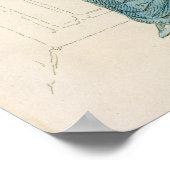 Wagenkleid, Modeplatte von Ackermanns Rep Poster (Ecke)