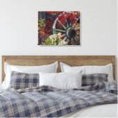 Wagenrad 1 gepackte Leinwand (Insitu (Schlafzimmer))