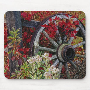 Wagenrad 1 Mousepad