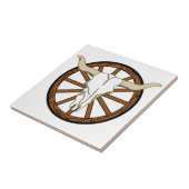 Wagenrad Fliese (Seite)