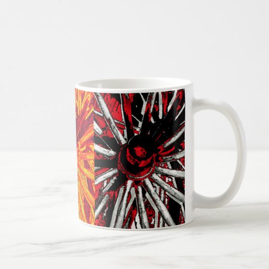WAGENRAD KAFFEETASSE (Rechts)