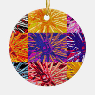 WAGENRAD KERAMIKORNAMENT