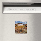 Wagenrad nah, Arizona Magnet (In Situ (Geschirrspüler))