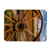 Wagenrad nah, Arizona Magnet (Horizontal)