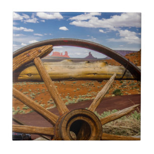 Wagenrad nah hoch, Arizona Fliese