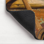 Wagenrad nah hoch, Arizona Mousepad (Ecke)