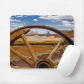 Wagenrad nah hoch, Arizona Mousepad (Mit Mouse)