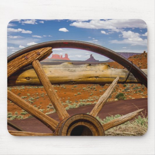 Wagenrad nah hoch, Arizona Mousepad (Vorne)