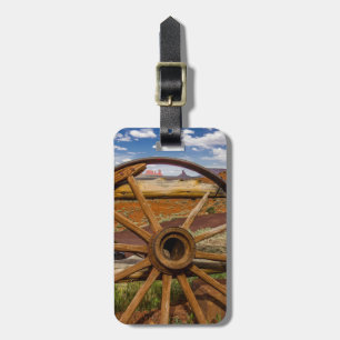 Wagenrad Nahaufnahme, Arizona Gepäckanhänger