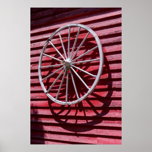 Wagenrad Poster (Vorne)