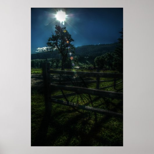 Wagenrad Poster (Vorne)